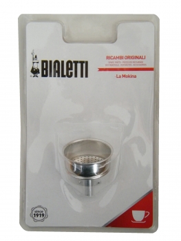 Bialetti La Mokina Trichter Filter, Aluminium, 0800100