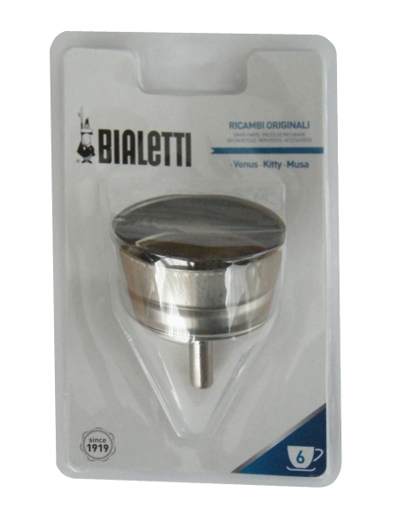 Bialetti Musa, Kitty, Venus Trichter Filter, 6 Tassen, 0800503