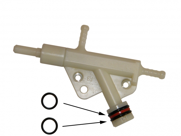 2 x O-Ring zu Saeco Syntia / Xsmall HWD-Regulierventil